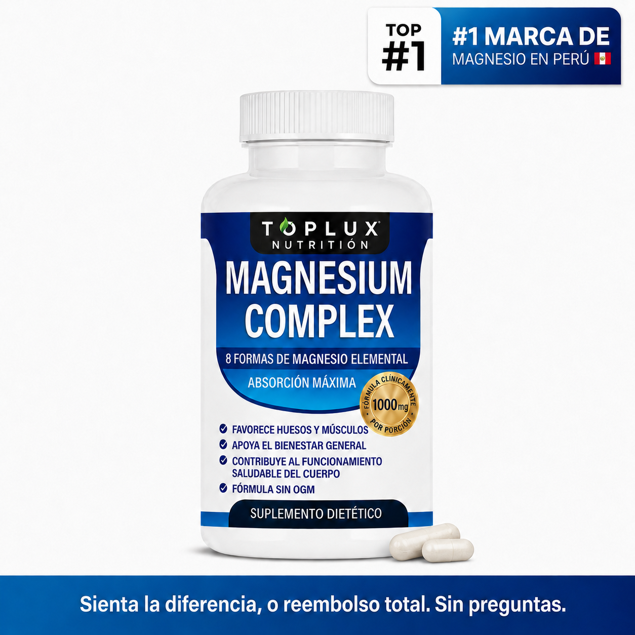 8-en-1 Magnesio Complex Perú